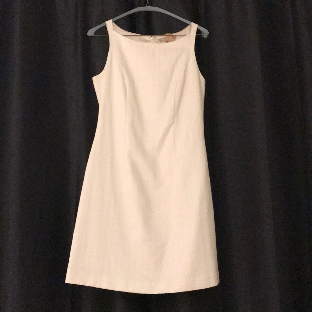 Tailored White Dress